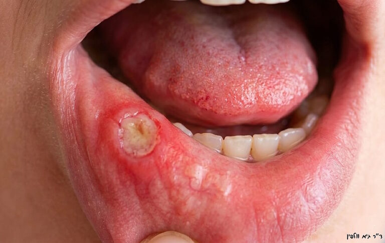 אפטה - פצע שורף בפה - גיא וולפין