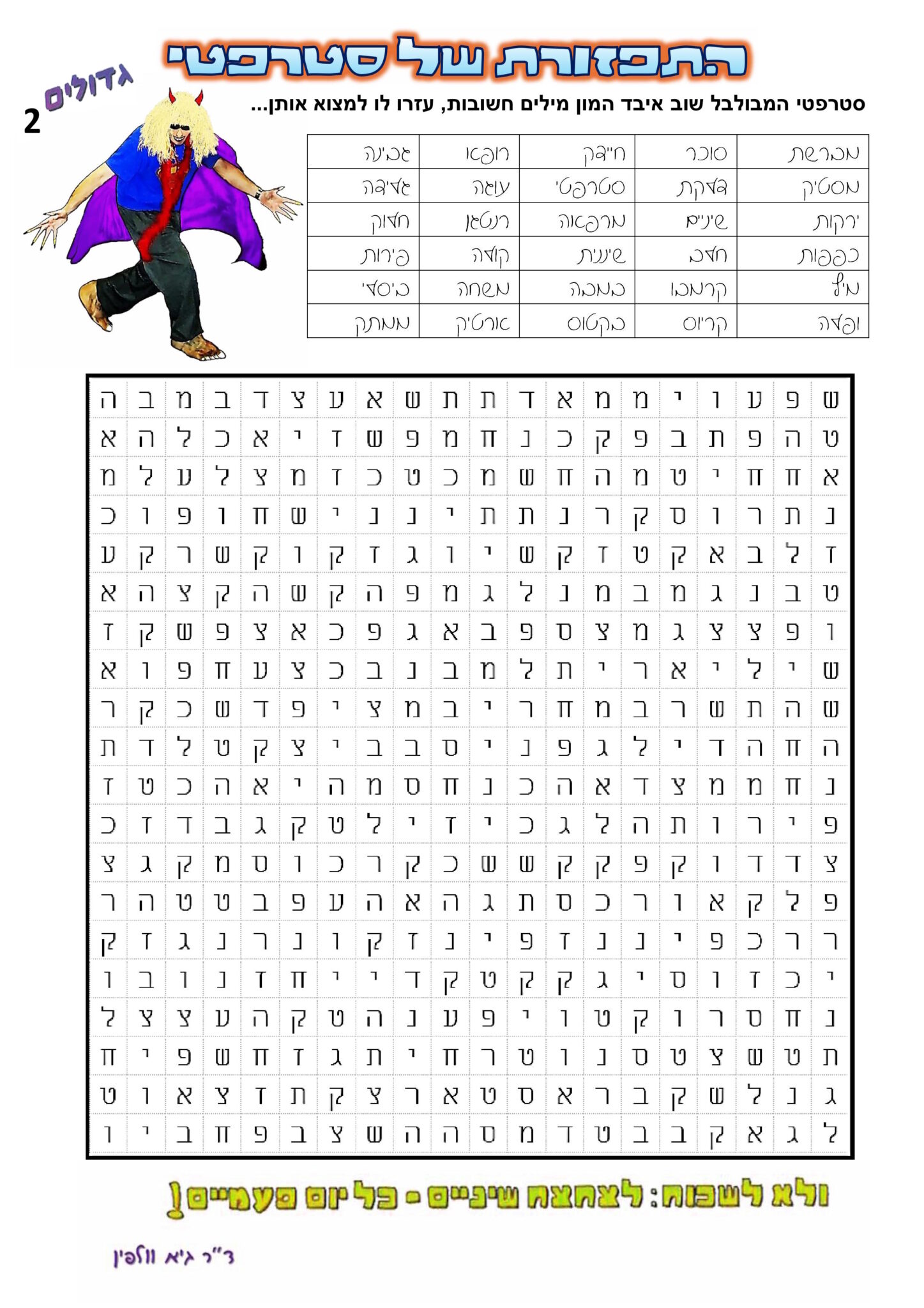 התפזורת של סטרפטי מלך החיידקים - לילדים גדולים 2 - ד"ר גיא וולפין