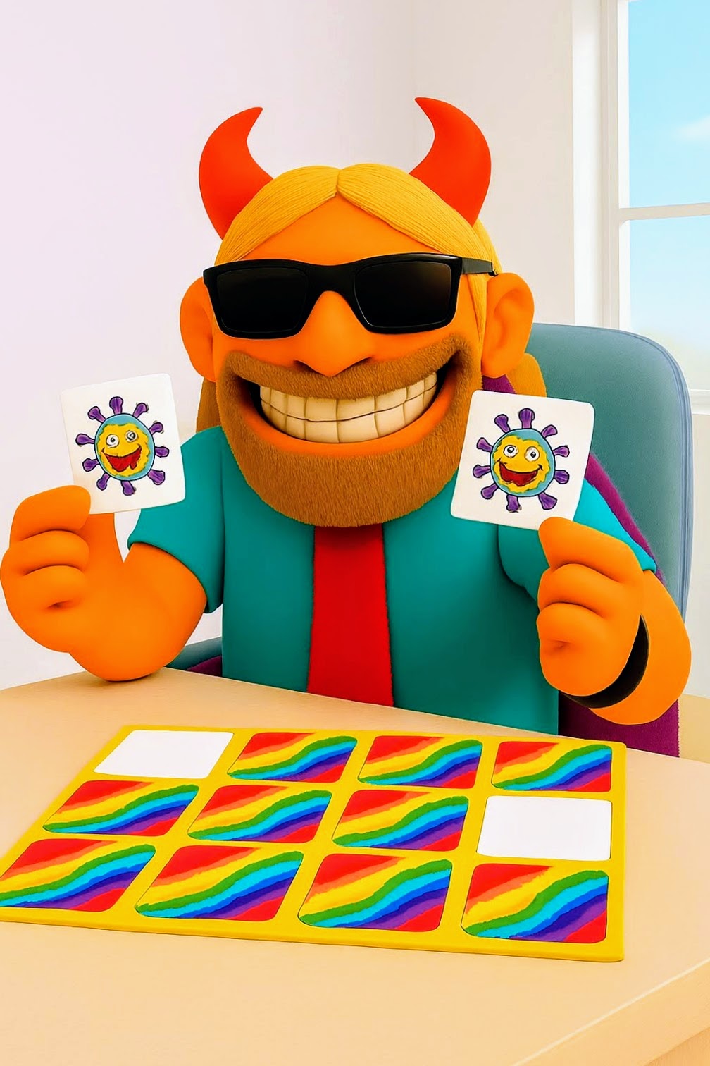 משחק זיכרון סטרפטי