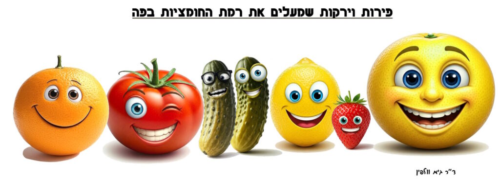 חומצה, ירוקת, פירות, חומציות, נזק חומצי לשיניים, שחיקה חומצי, ד"ר גיא וולפין, רופא שיניים מומלץ, פתח תקווה