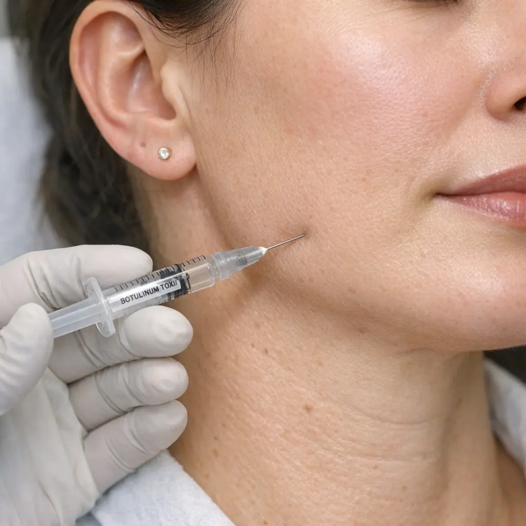 זריקת בוטוקס לשריר MASSETER בזווית הלסת - ד"ר גיא וולפין