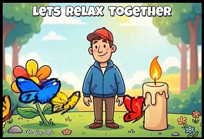 תרגיל נשימה והירגעות - פרח ונר - ד''ר גיא וולפין